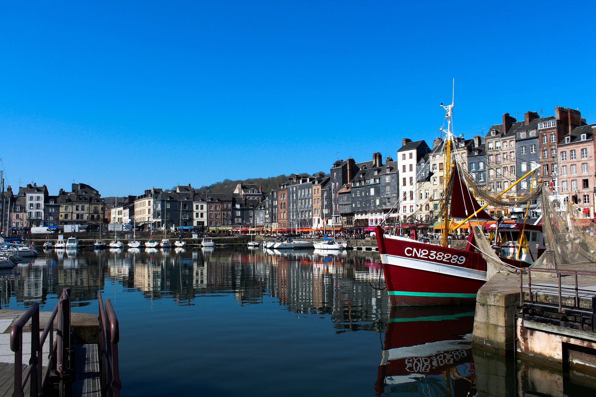 Port d'Honfleur dans le Calvados