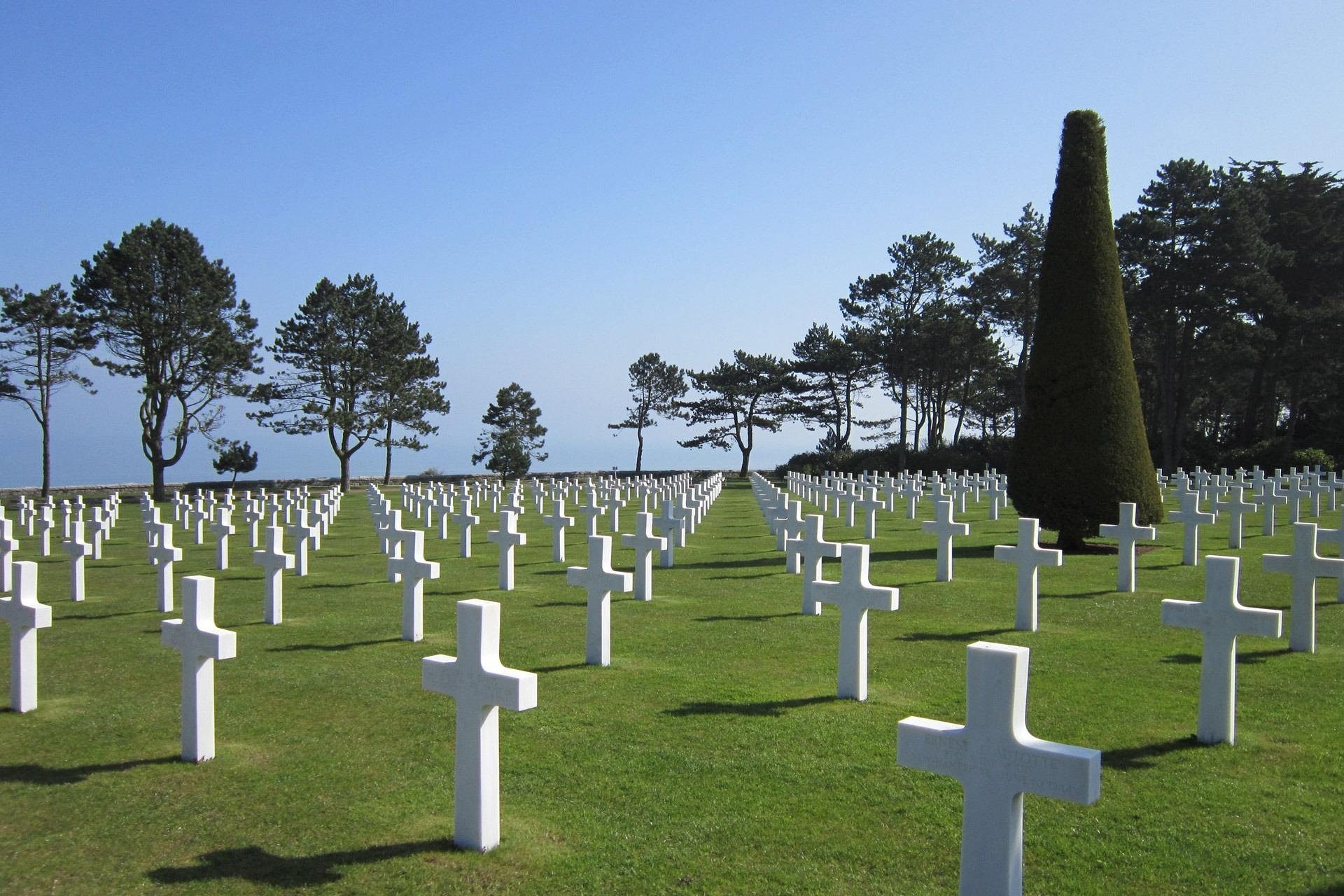 Cimetière Omaha Beach, D DAY